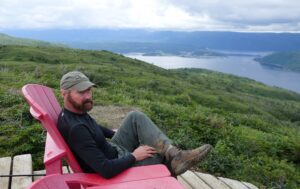 Michael at Gros Morne National Park, Newfoundland
